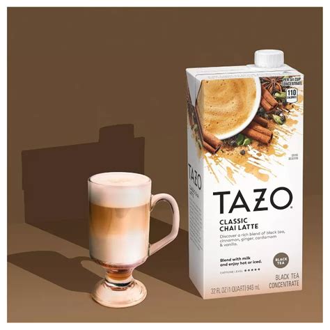 How does Iced Tazo Black Tea Latte - Grande - Nonfat milk fit into your Daily Goals - calories, carbs, nutrition