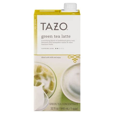 How does Iced Tazo Green Tea Latte - Tall - Soy Milk fit into your Daily Goals - calories, carbs, nutrition