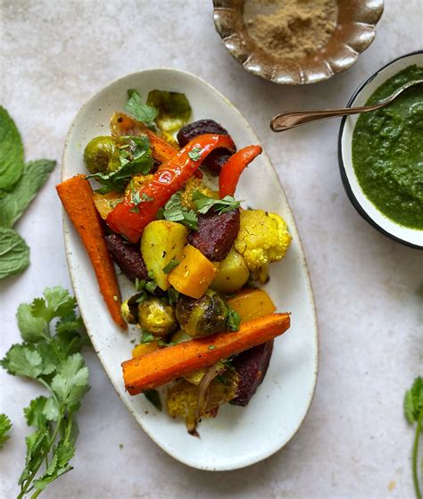 How does Indian Spiced Roasted Vegetables fit into your Daily Goals - calories, carbs, nutrition