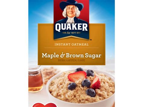 How does Instant Maple & Brown Sugar fit into your Daily Goals - calories, carbs, nutrition