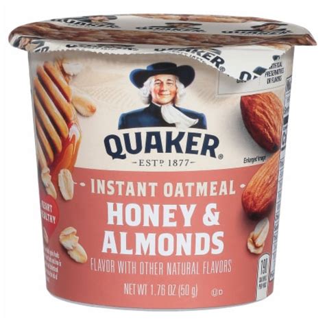 How does Instant Oatmeal Honey & Almond fit into your Daily Goals - calories, carbs, nutrition