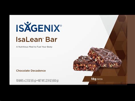 How does Isalean Bar Chocolate Cream Crisp fit into your Daily Goals - calories, carbs, nutrition