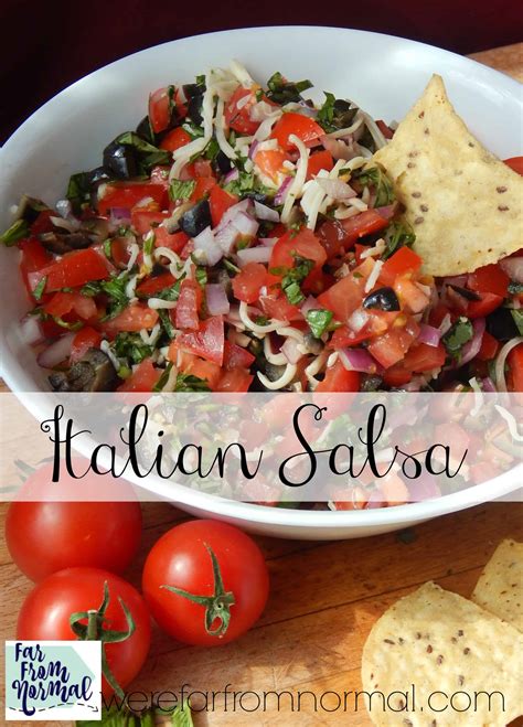 How does Italian Salsa fit into your Daily Goals - calories, carbs, nutrition
