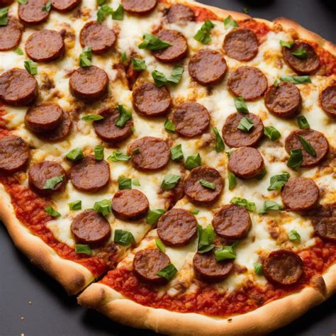 How does Italian Sausage Pizza fit into your Daily Goals - calories, carbs, nutrition