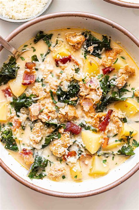 How does Italian Sausage Potato and Kale Soup fit into your Daily Goals - calories, carbs, nutrition