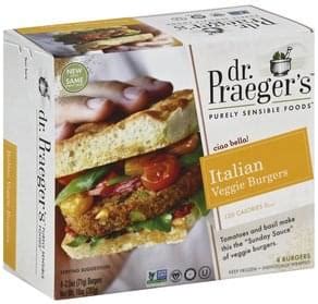 How does Italian Veggie Burger (16311.0) fit into your Daily Goals - calories, carbs, nutrition