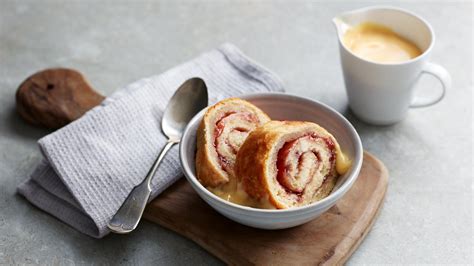 How does Jam Roly Poly with Custard fit into your Daily Goals - calories, carbs, nutrition