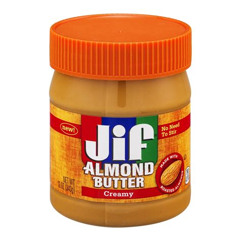 How does Jif Creamy Almond Butter fit into your Daily Goals - calories, carbs, nutrition