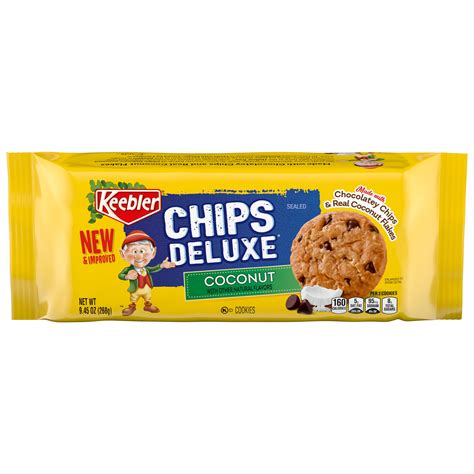 How does KEEBLER, CHIPS DELUXE, Coconut Cookies fit into your Daily Goals - calories, carbs, nutrition