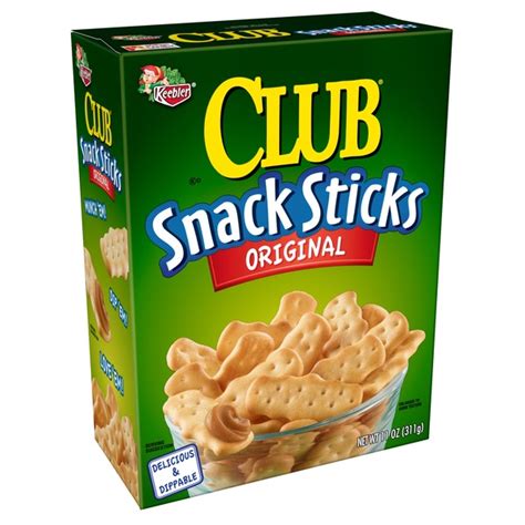 How does KEEBLER, CLUB Crackers, Snack Sticks, Original fit into your Daily Goals - calories, carbs, nutrition