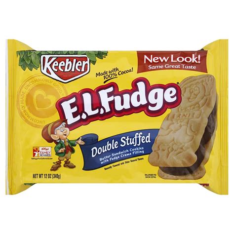 How does KEEBLER, E.L. FUDGE, Double Stuffed Cookies fit into your Daily Goals - calories, carbs, nutrition