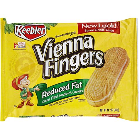 How does KEEBLER, Vienna Fingers with Creme Filling, Reduced Fat fit into your Daily Goals - calories, carbs, nutrition