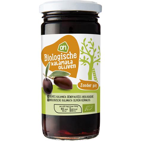 How does Kalamata olijven zonder pit vers fit into your Daily Goals - calories, carbs, nutrition