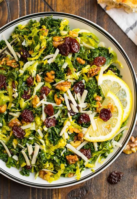 How does Kale and Brussels Sprout Salad fit into your Daily Goals - calories, carbs, nutrition