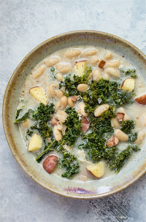 How does Kale and White Bean Soup fit into your Daily Goals - calories, carbs, nutrition