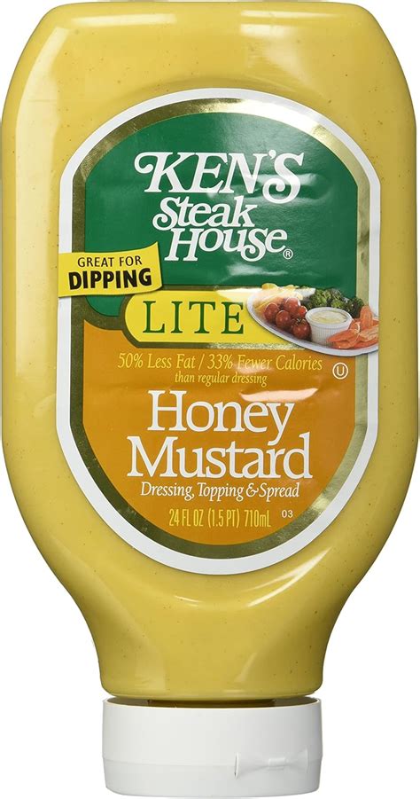 How does Ken's Lite Honey Mustard Dressing fit into your Daily Goals - calories, carbs, nutrition