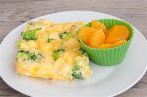 How does Kids Broccoli and Cheese Fritatta fit into your Daily Goals - calories, carbs, nutrition