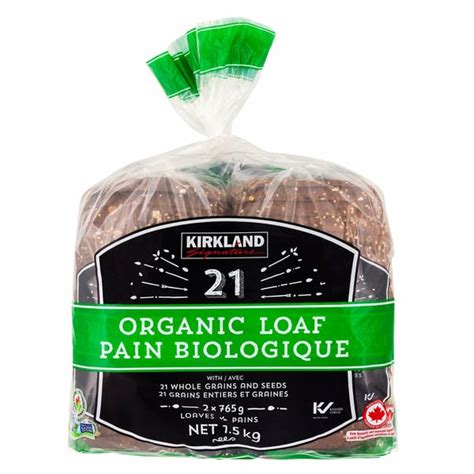 How does Kirkland Whole Grain Bread fit into your Daily Goals - calories, carbs, nutrition