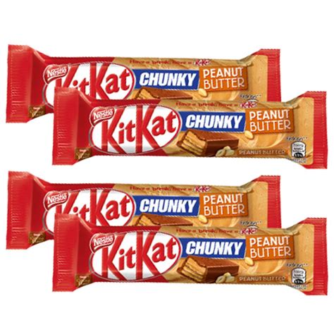 How does Kit Kat Chunky Peanut fit into your Daily Goals - calories, carbs, nutrition