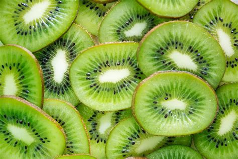 How does Kiwifruit, green, raw fit into your Daily Goals - calories, carbs, nutrition