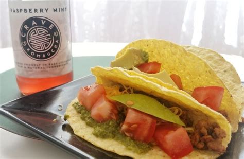 How does Kombucha Pork Tacos fit into your Daily Goals - calories, carbs, nutrition