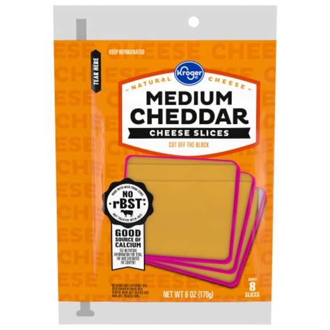 How does Kroger Cheddar Cheese Slice fit into your Daily Goals - calories, carbs, nutrition