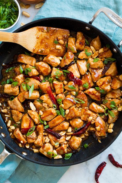 How does Kung Pao Chicken with Peanut Sauce fit into your Daily Goals - calories, carbs, nutrition