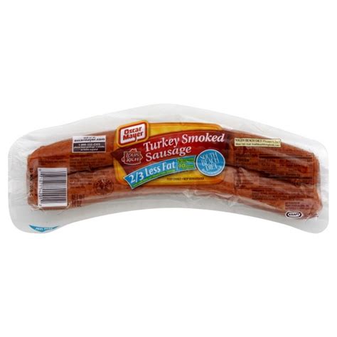 How does LOUIS RICH, Turkey Smoked Sausage fit into your Daily Goals - calories, carbs, nutrition