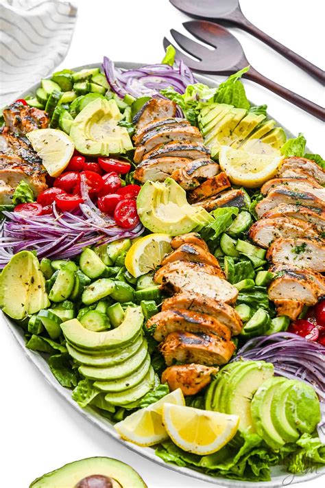 How does Lacquered Grilled Chicken Salad fit into your Daily Goals - calories, carbs, nutrition