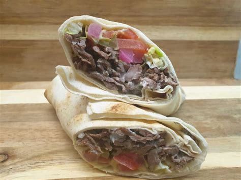 How does Lamb Shawarma Wrap fit into your Daily Goals - calories, carbs, nutrition