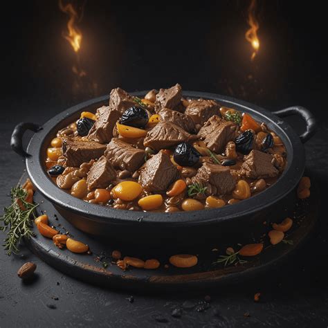 How does Lamb Tagine with Honey & Dates fit into your Daily Goals - calories, carbs, nutrition