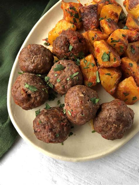 How does Lamb and Beef Merguez Meatballs- Large fit into your Daily Goals - calories, carbs, nutrition