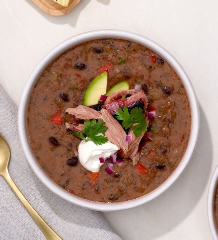 How does Latin Style Black Bean Soup fit into your Daily Goals - calories, carbs, nutrition