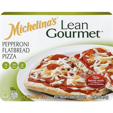 How does Lean Gourmet Pepperoni Pizza fit into your Daily Goals - calories, carbs, nutrition