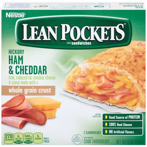 How does Lean Ham and Cheese fit into your Daily Goals - calories, carbs, nutrition