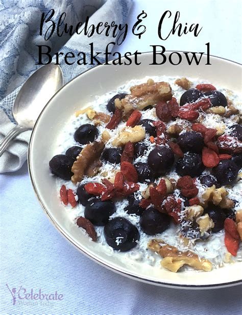 How does Lemon Blueberry Chia Breakfast Bowl fit into your Daily Goals - calories, carbs, nutrition