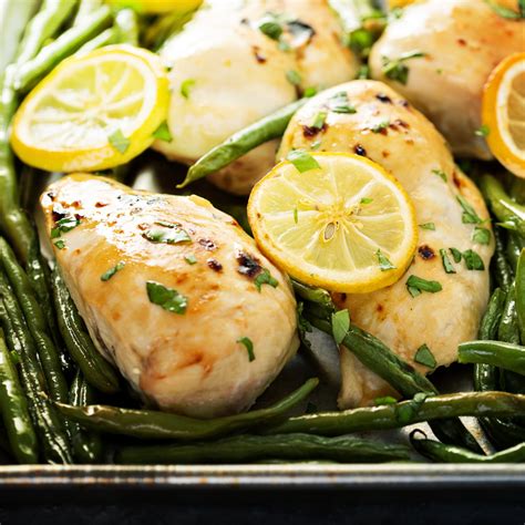 How does Lemon Ginger Chicken Breast fit into your Daily Goals - calories, carbs, nutrition