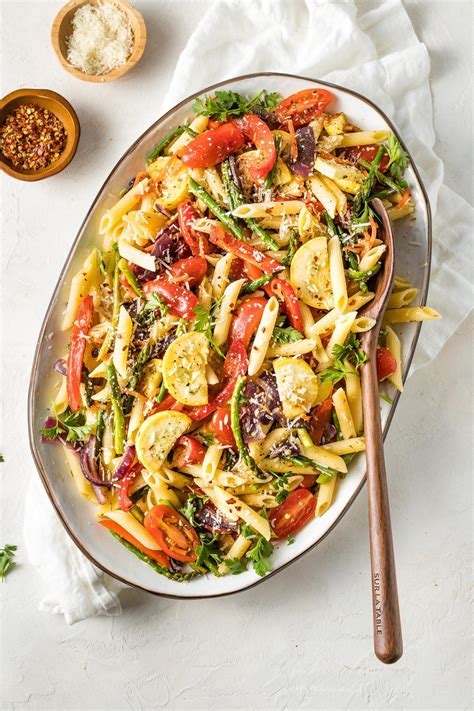 How does Lemon Herb Chicken with Pasta Primavera fit into your Daily Goals - calories, carbs, nutrition