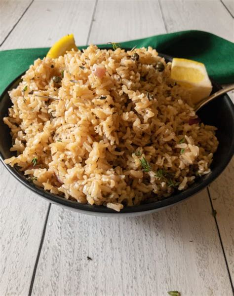 How does Lemon Herbed Brown Rice fit into your Daily Goals - calories, carbs, nutrition