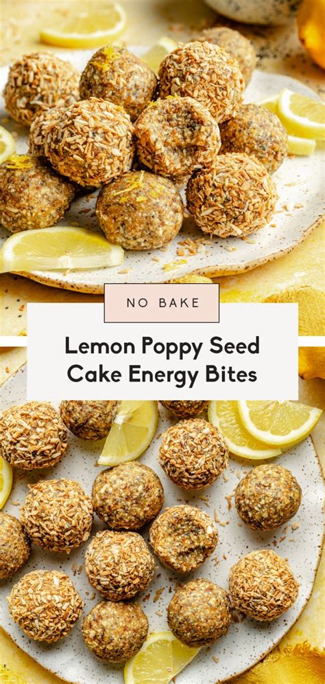 How does Lemon Poppy Seed Power Bites fit into your Daily Goals - calories, carbs, nutrition