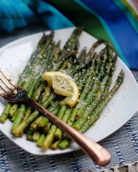 How does Lemon Roasted Asparagus fit into your Daily Goals - calories, carbs, nutrition