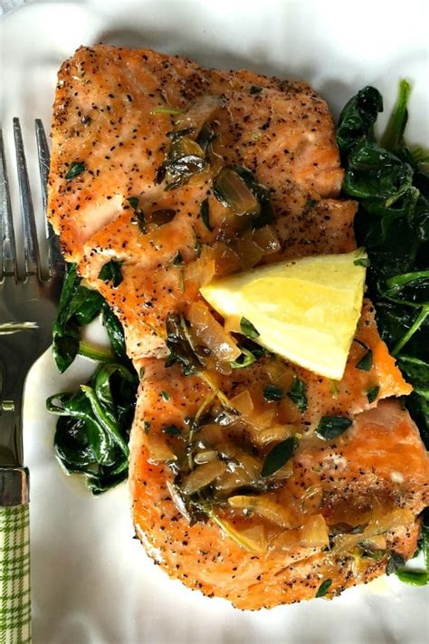 How does Lemon Thyme Pan Roasted Salmon fit into your Daily Goals - calories, carbs, nutrition