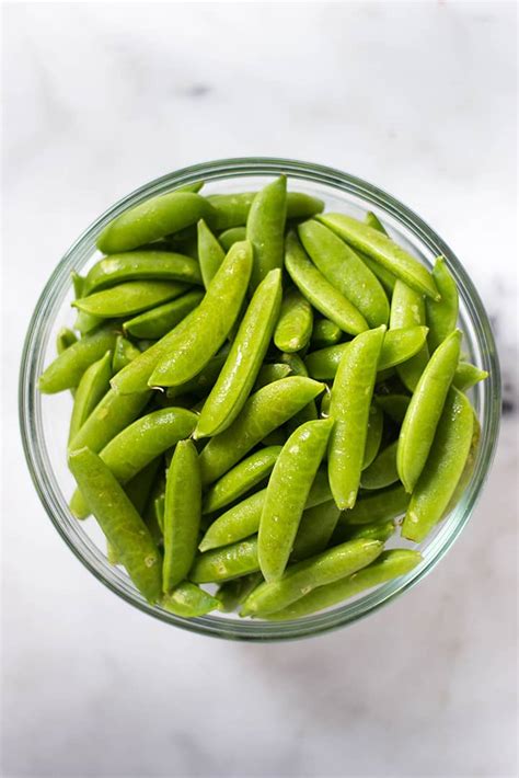 How does Lemony Sugar Snap Peas fit into your Daily Goals - calories, carbs, nutrition