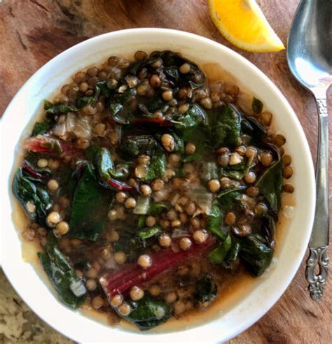 How does Lentils Swiss Chard Lemony 3 oz fit into your Daily Goals - calories, carbs, nutrition