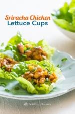 How does Lettuce Cup Chicken Sriracha 1 EA fit into your Daily Goals - calories, carbs, nutrition