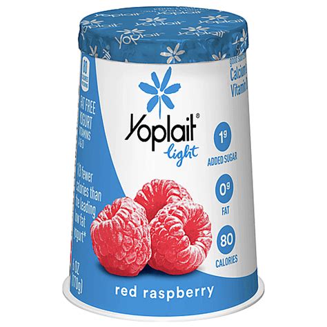 How does Light Fat Free Red Raspberry fit into your Daily Goals - calories, carbs, nutrition