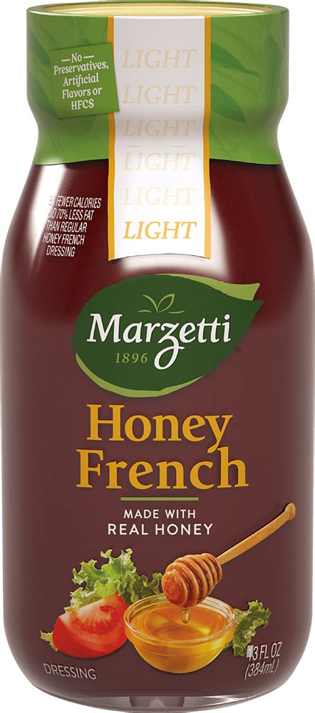 How does Light Honey French Dressing fit into your Daily Goals - calories, carbs, nutrition