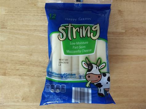 How does Light String Cheese fit into your Daily Goals - calories, carbs, nutrition