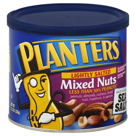 How does Lightly Salted Mixed Nuts 326 G fit into your Daily Goals - calories, carbs, nutrition