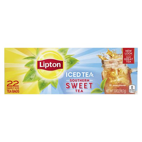 How does Lipton Brewed Iced Tea, Sweetened fit into your Daily Goals - calories, carbs, nutrition